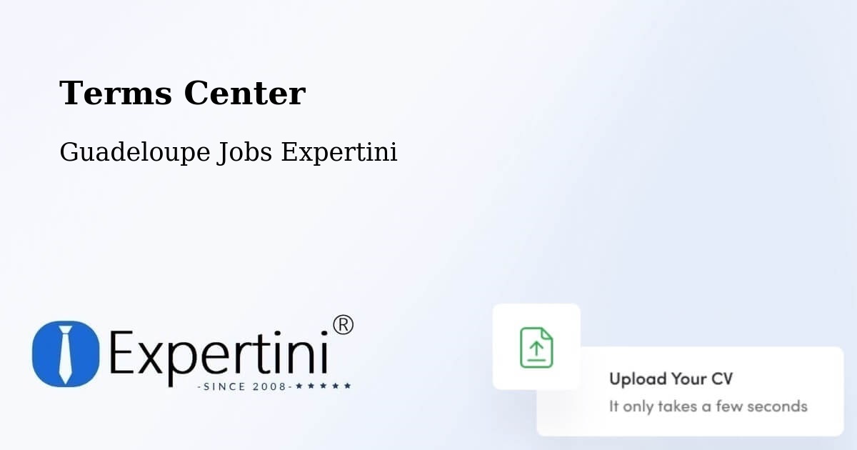 Terms of Service – Castéra - Guadeloupe Jobs Expertini